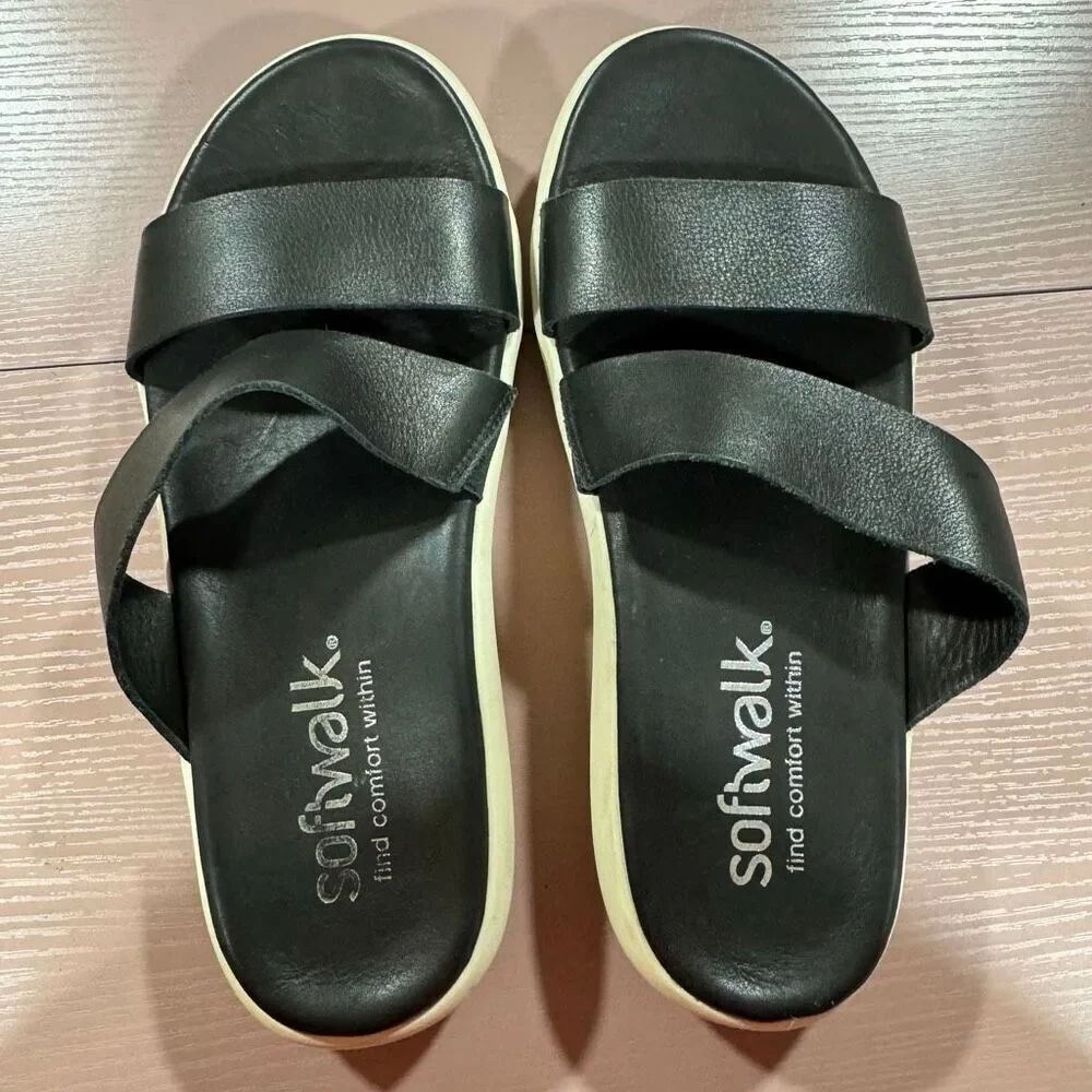 New Softwalk Jenna Sandal $140 size 7M